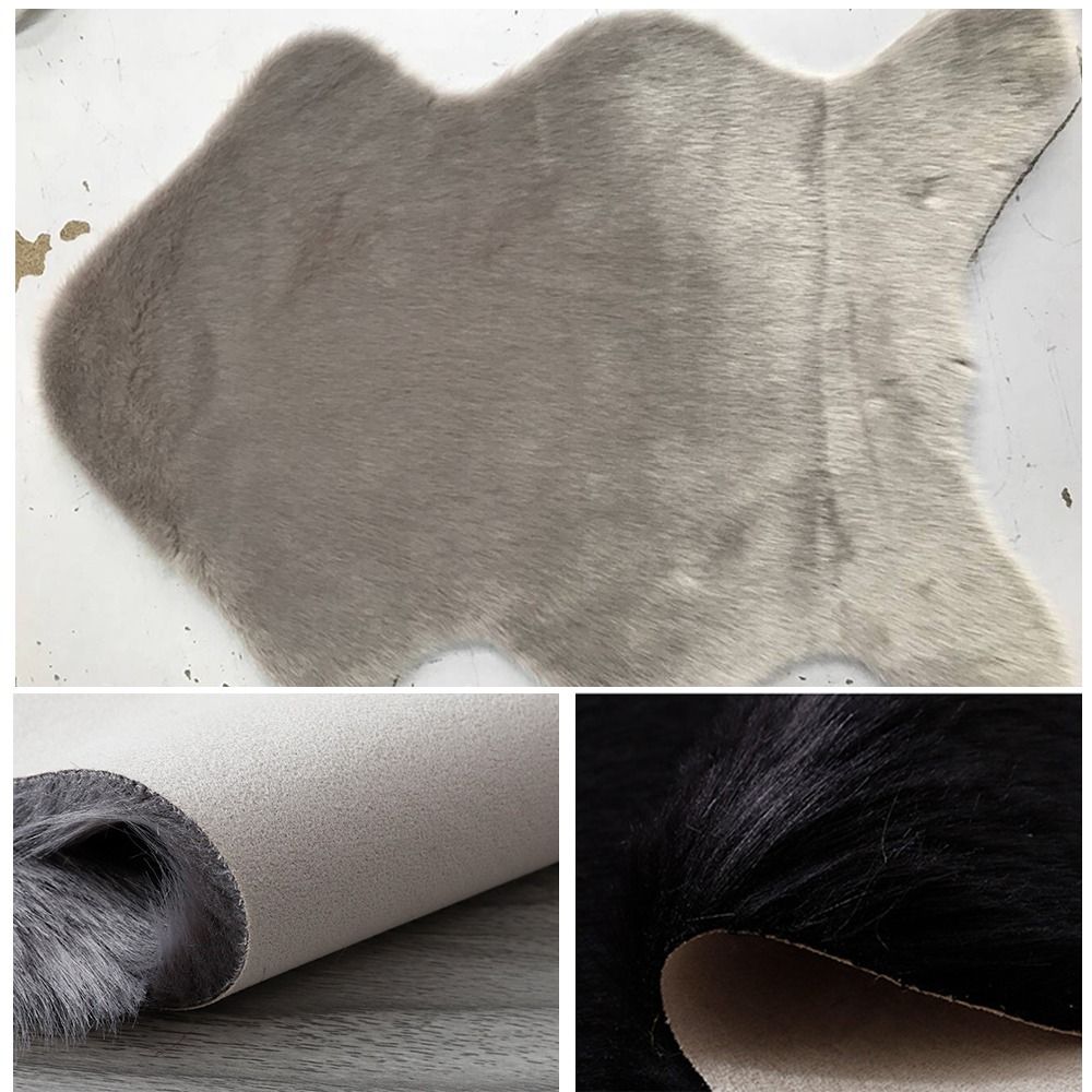 40x60cm yeni halı peluş yumuşa - Cowhide Rug Faux incelemesi ve fiyatı