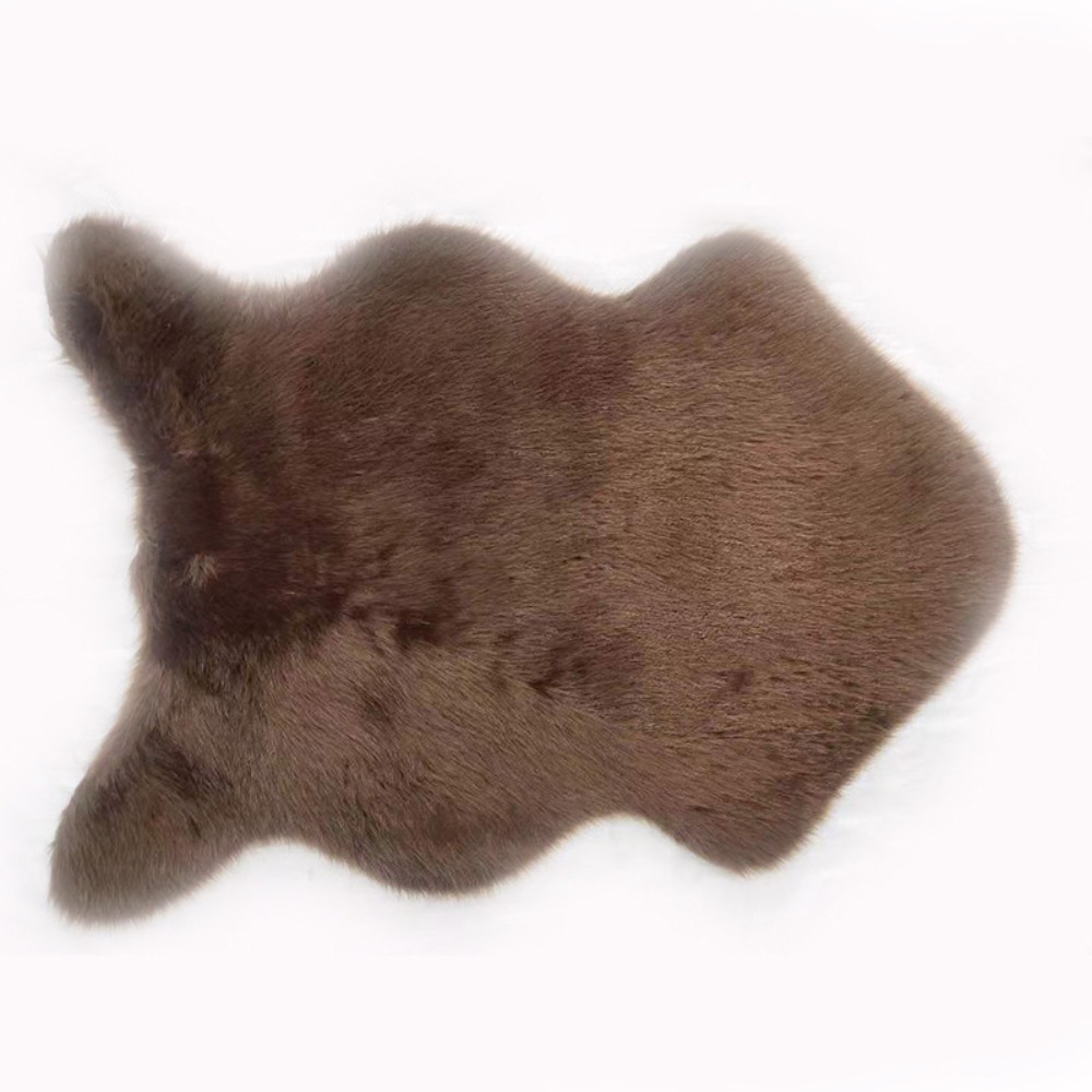 40x60cm yeni halı peluş yumuşa - Cowhide Rug Faux incelemesi ve fiyatı