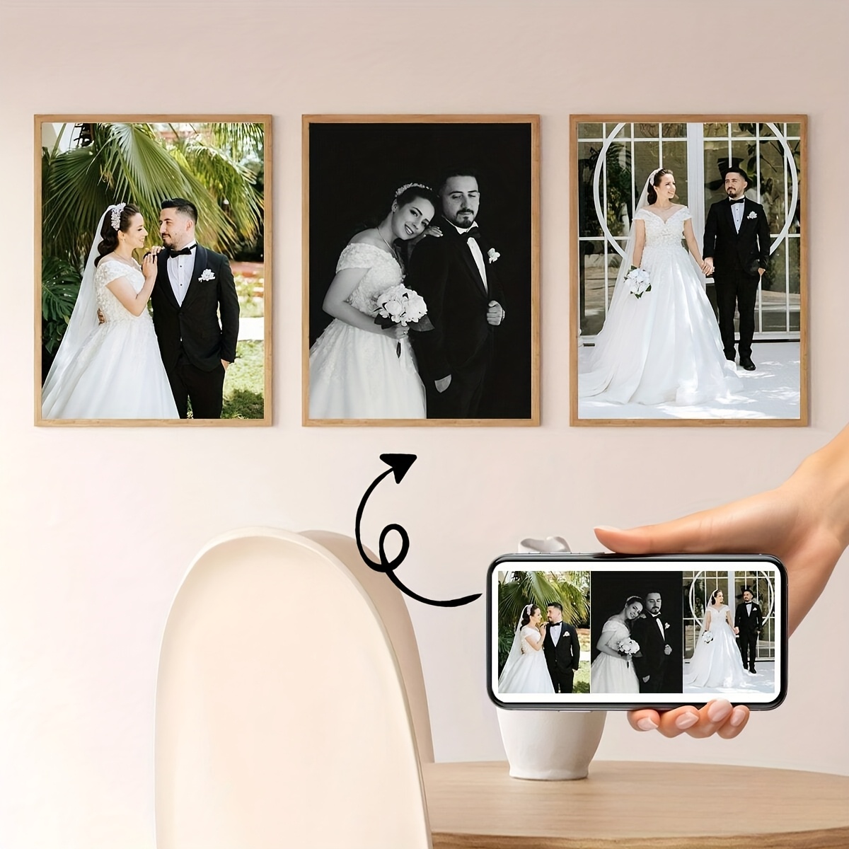 3'lü/set Özel Kare Kanvas Post - Home Decor Foto incelemesi ve fiyatı