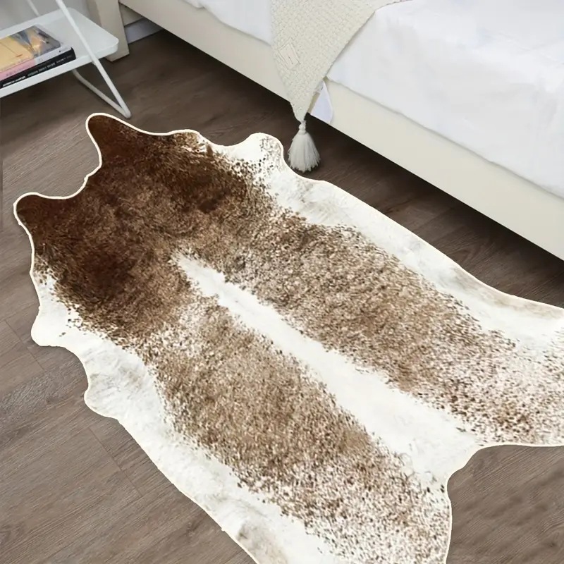 Amerikan Tarzı Suni Kürk İnek  - Cowhide Rug Faux incelemesi ve fiyatı