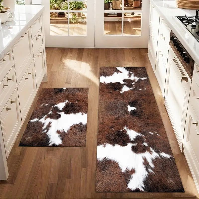 VIKAMA 1/2 Adet Batı Tarzı İne - Cowhide Rug Faux incelemesi ve fiyatı