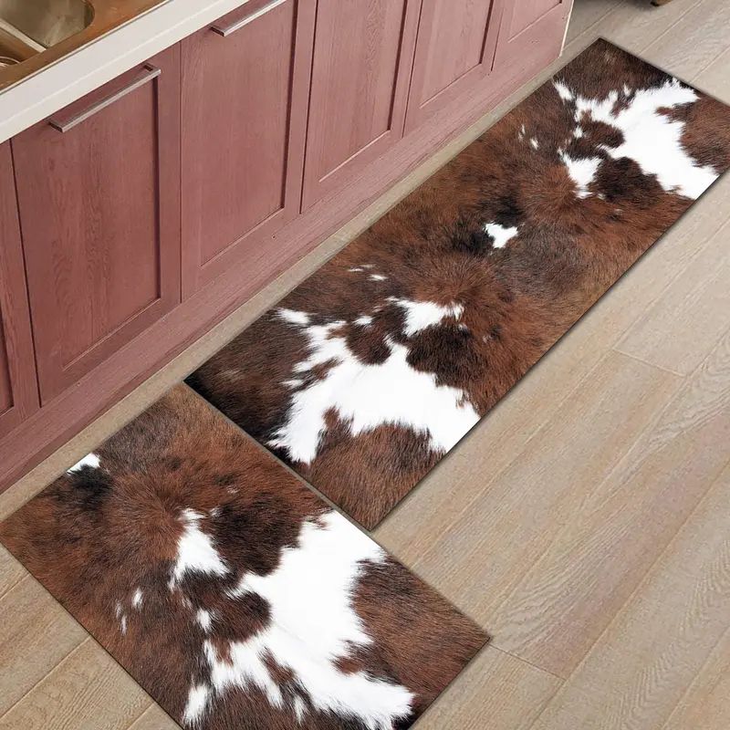 VIKAMA 1/2 Adet Batı Tarzı İne - Cowhide Rug Faux incelemesi ve fiyatı