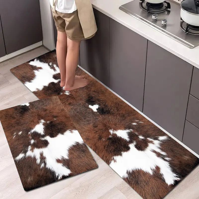 VIKAMA 1/2 Adet Batı Tarzı İne - Cowhide Rug Faux incelemesi ve fiyatı