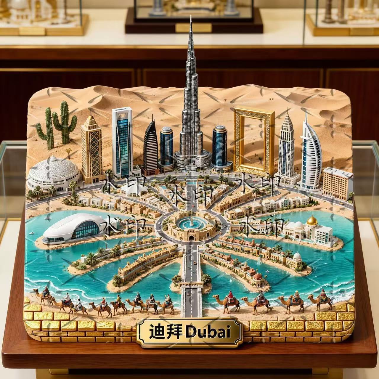 Dubai Metal Kabartmalı Buzdola - Home Decor Dubai incelemesi ve fiyatı