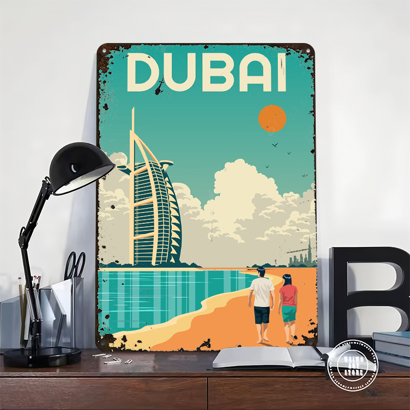 Dubai Seyahat Baskılı Poster Ö - Home Decor Dubai incelemesi ve fiyatı