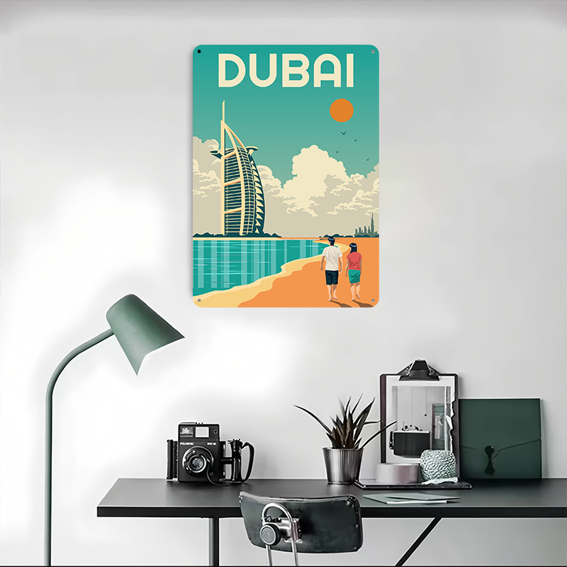 Dubai Seyahat Baskılı Poster Ö - Home Decor Dubai incelemesi ve fiyatı