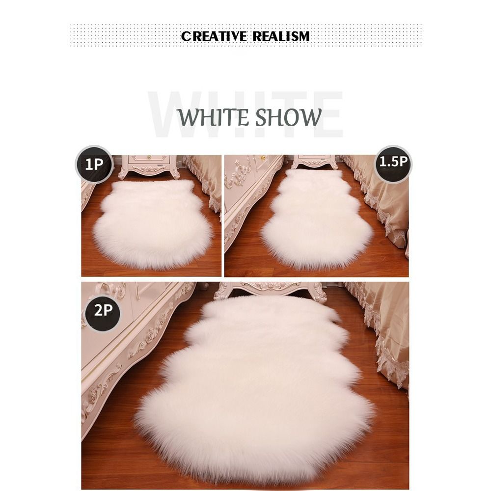 Yapay Koyun Derisi Uzun Saç Ha - Cowhide Rug Faux incelemesi ve fiyatı