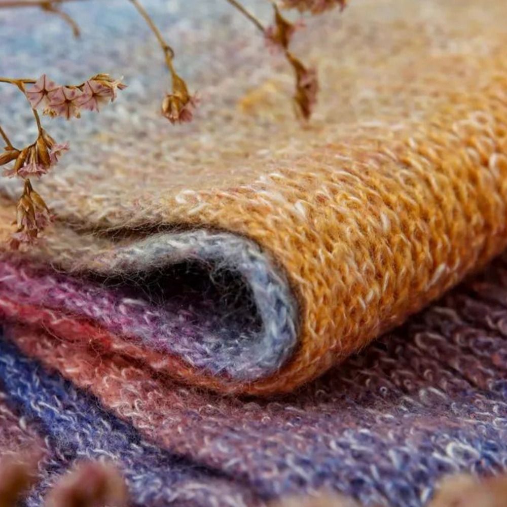 250M gökkuşağı degrade renk ke - Yarn Home Decor incelemesi ve fiyatı