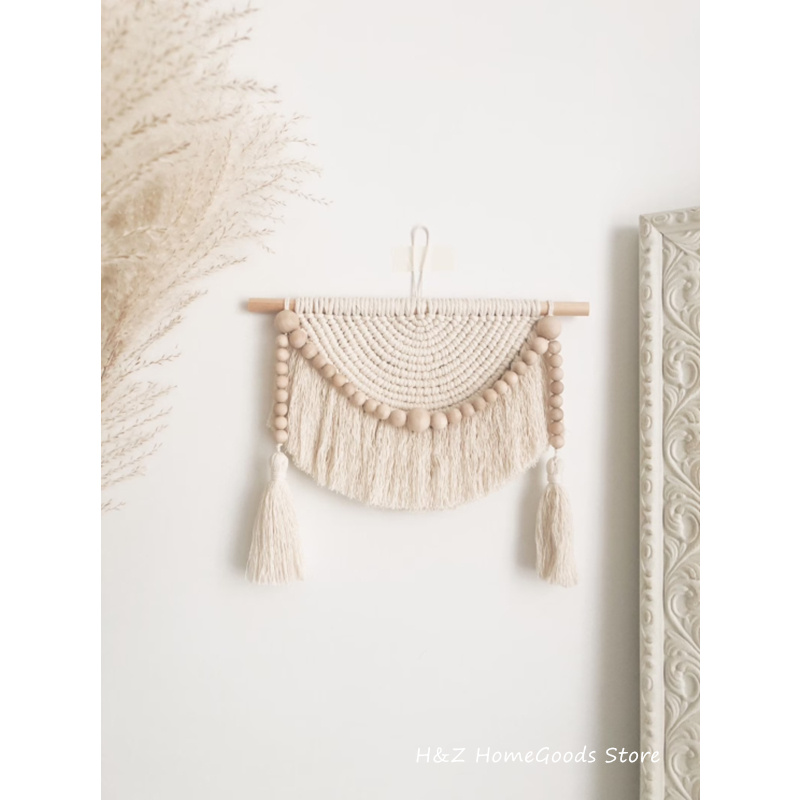 Makrome duvar asılı goblen ile - Yarn Home Decor incelemesi ve fiyatı