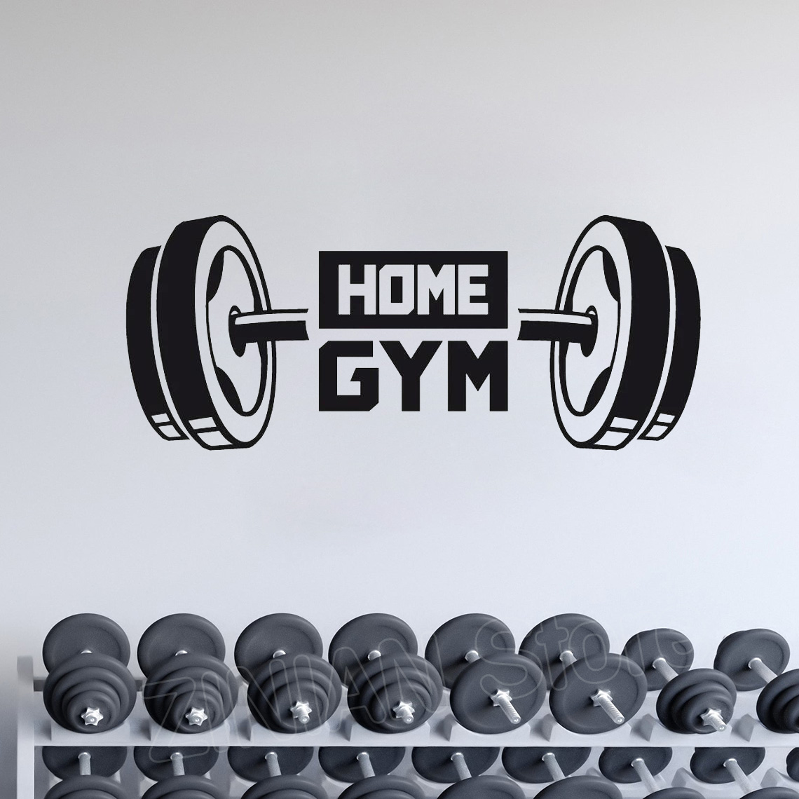Fitness ev spor dekor duvar St - Home Decor Vinyl Flooring incelemesi ve fiyatı